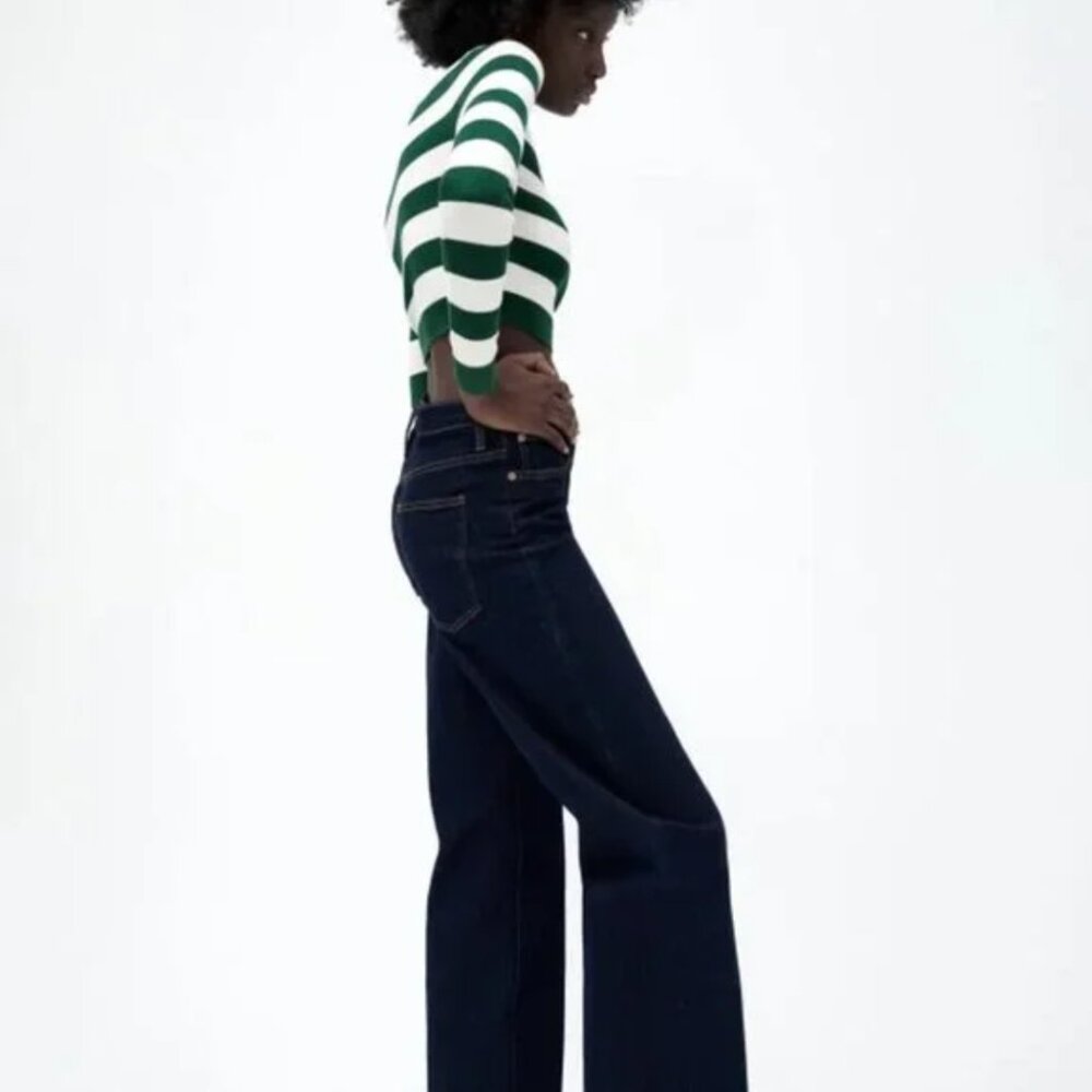 Zara Basic Rib Knit Sweater M - Picture 4 of 5